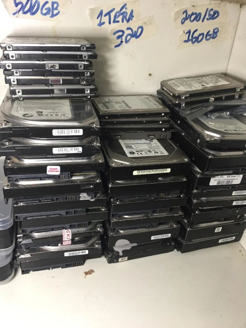 HDS 160,200,320,500,750,1tera TROCA/VENDA