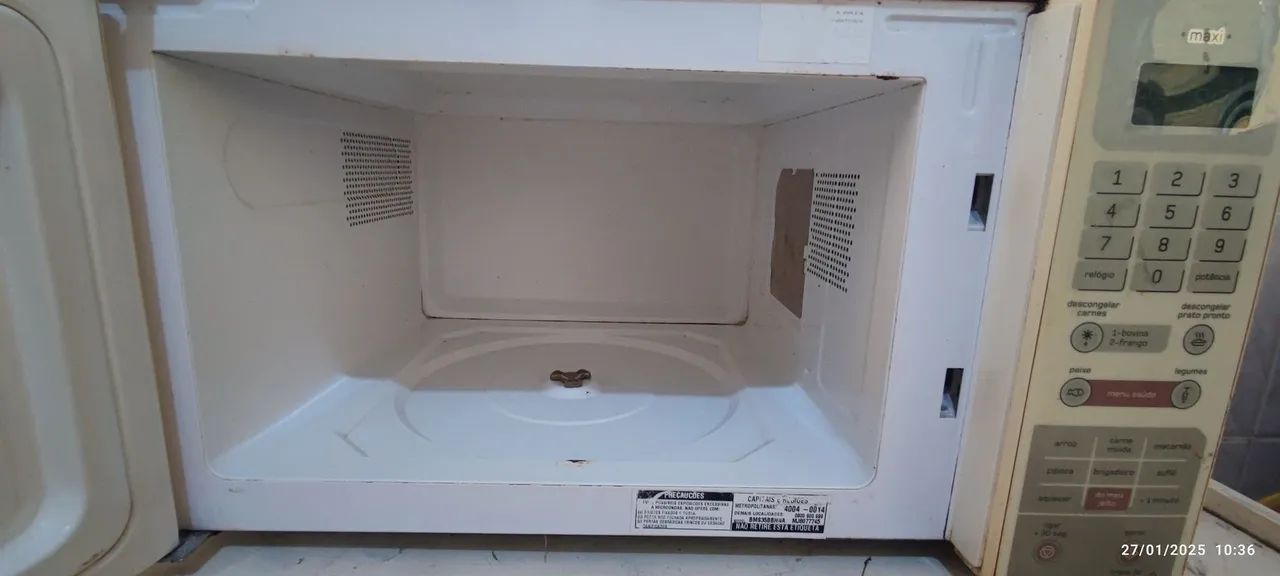 Micro-ondas Brastemp Max 30 L em ótimo estado! - Foto 3