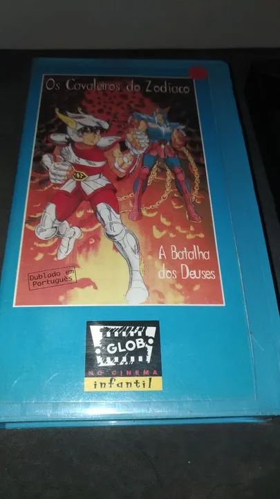 Cavaleiros do Zodiaco Fita VHS, de vídeo, original, bom estado, Envio. - Foto 6