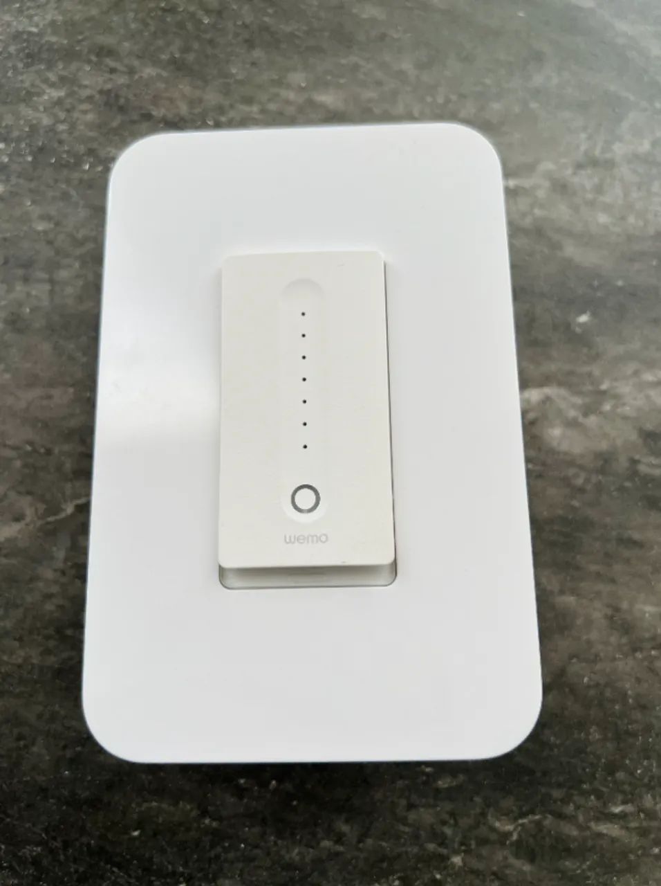 WeMo Interruptor de luz Wifi Dimmer, funciona com Alexa, Apple e Google