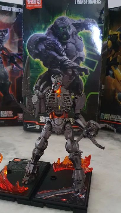Transformers blokess novos model kit - Foto 2
