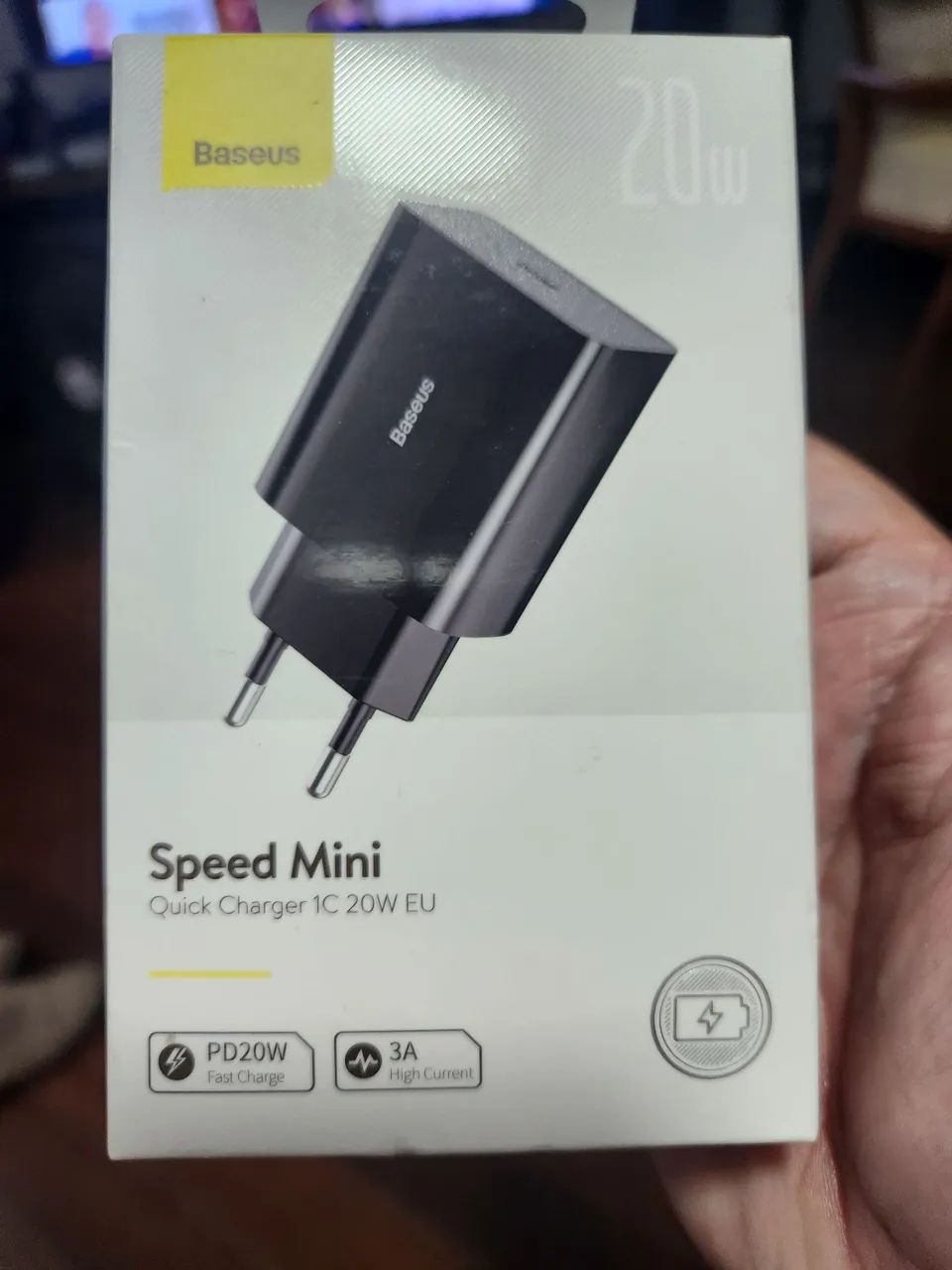 Carregador Baseus Original Speed Mini 20W