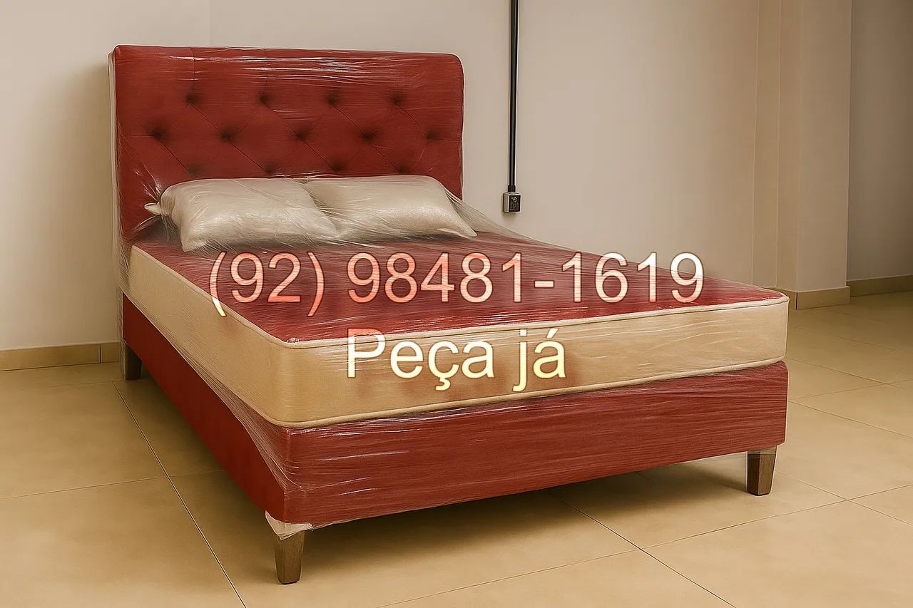 Cama box premium com entrega grátis  - Foto 3