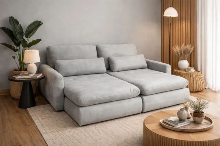 Sofá Cama Retrátil 1,90 Amaranto - Produto novo!  Pronta Entrega!