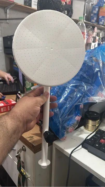 Chuveiro redondo com registro grande 64640214679298120