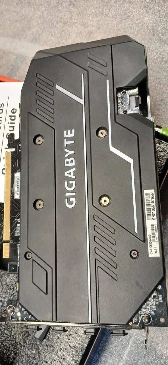RTX 2060 6Gb - Gigabyte - Comprada na Kabum - Foto 3