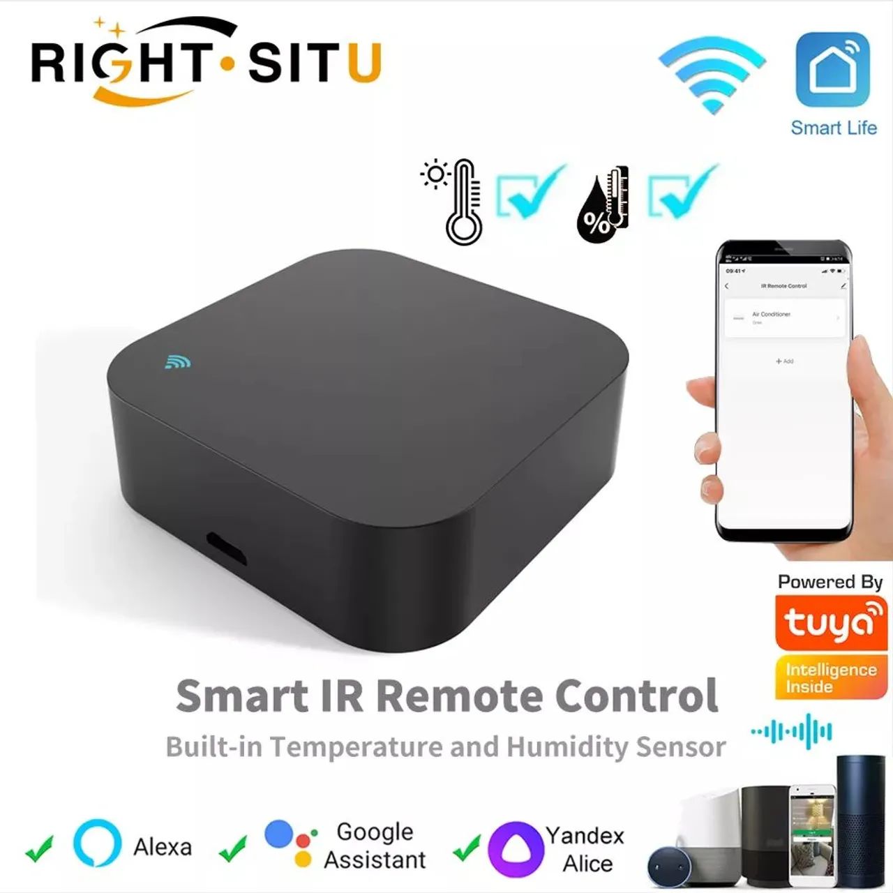 Controle Remoto Inteligente IR com Sensor de Temperatura e Umidade