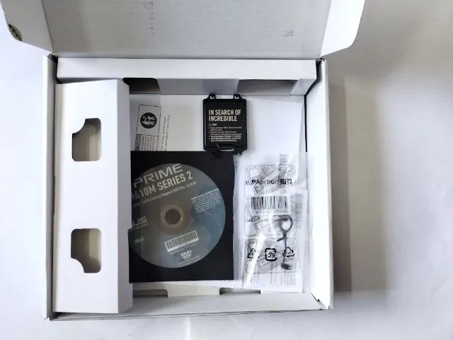 Caixa Vazia Placa Mãe: Asus Prime H610m-CS D4 - Foto 2