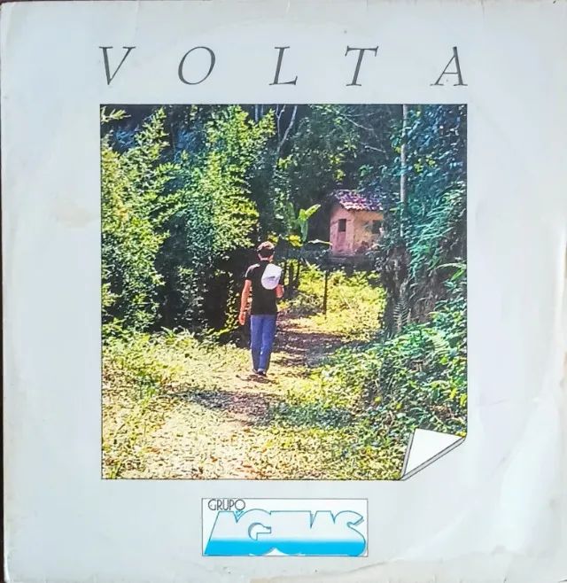 LP Gospel Evangelical Vinyl Record by Grupo Águas - Volta - with Insert