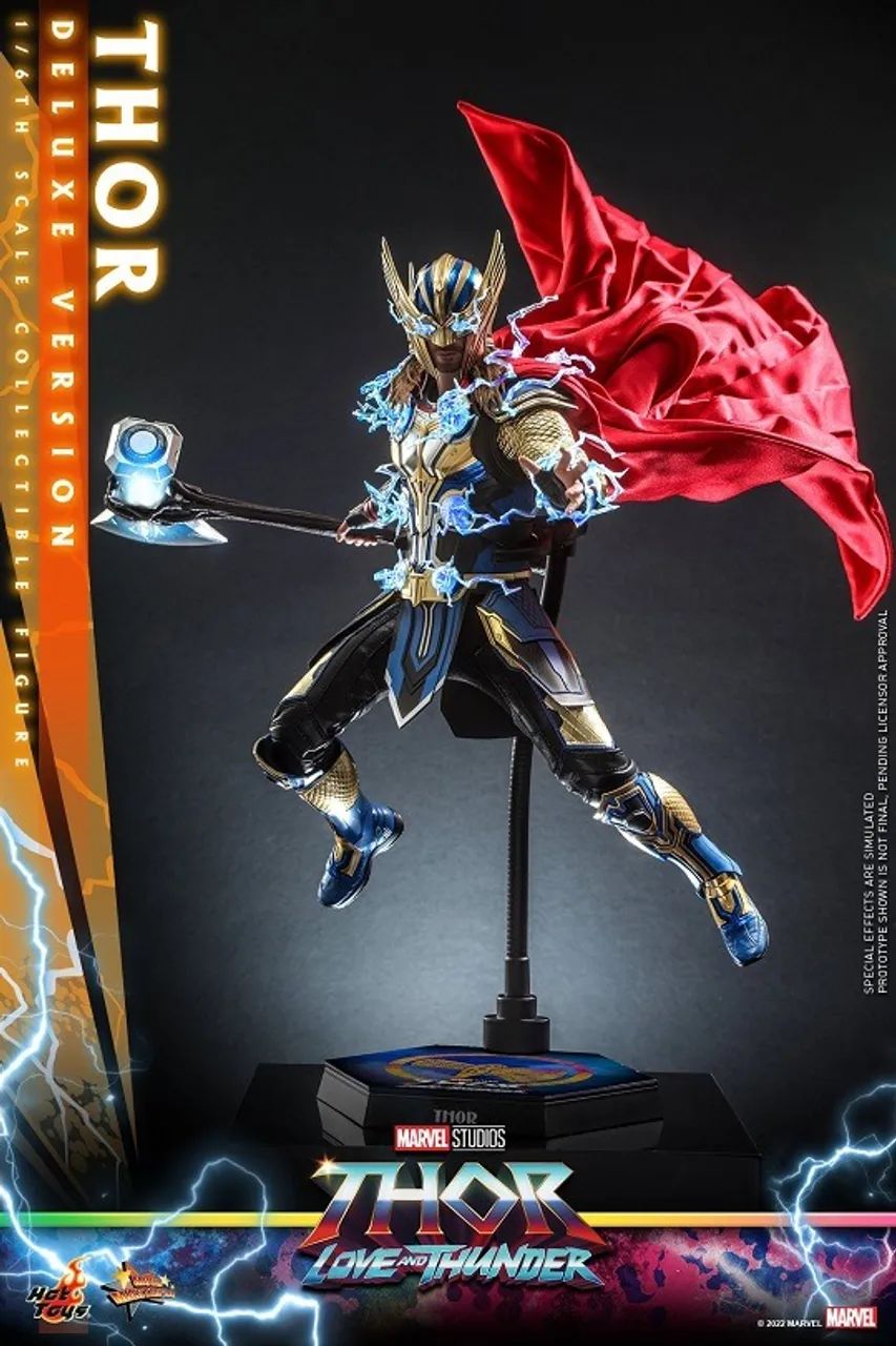 Thor Deluxe amor e trovão action figure  - Foto 3