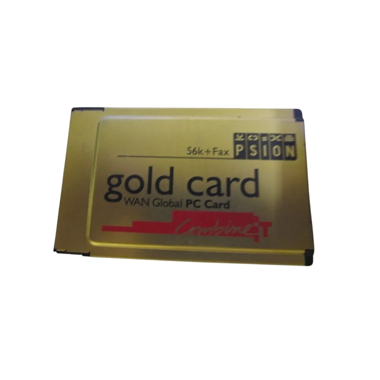 Modem PCMCIA Gold Card 56k sem uso Novo