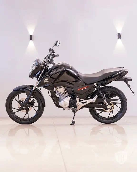Honda CG 160 Fan 2025 - Preta - 0km - Foto 5
