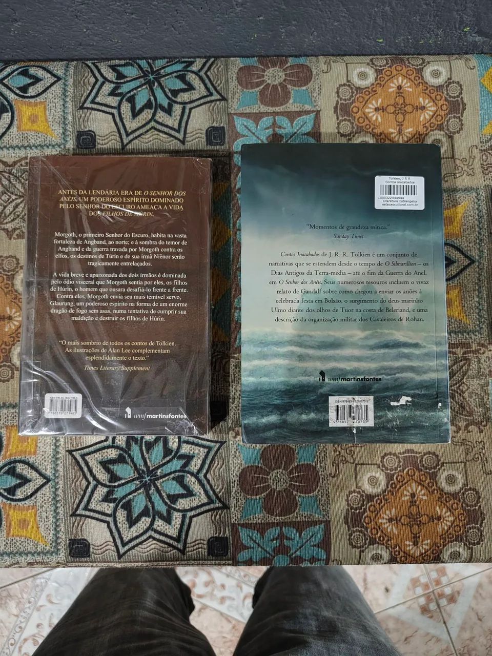 Livros Os filhos de Hurin e Contos Inacabados - Foto 2