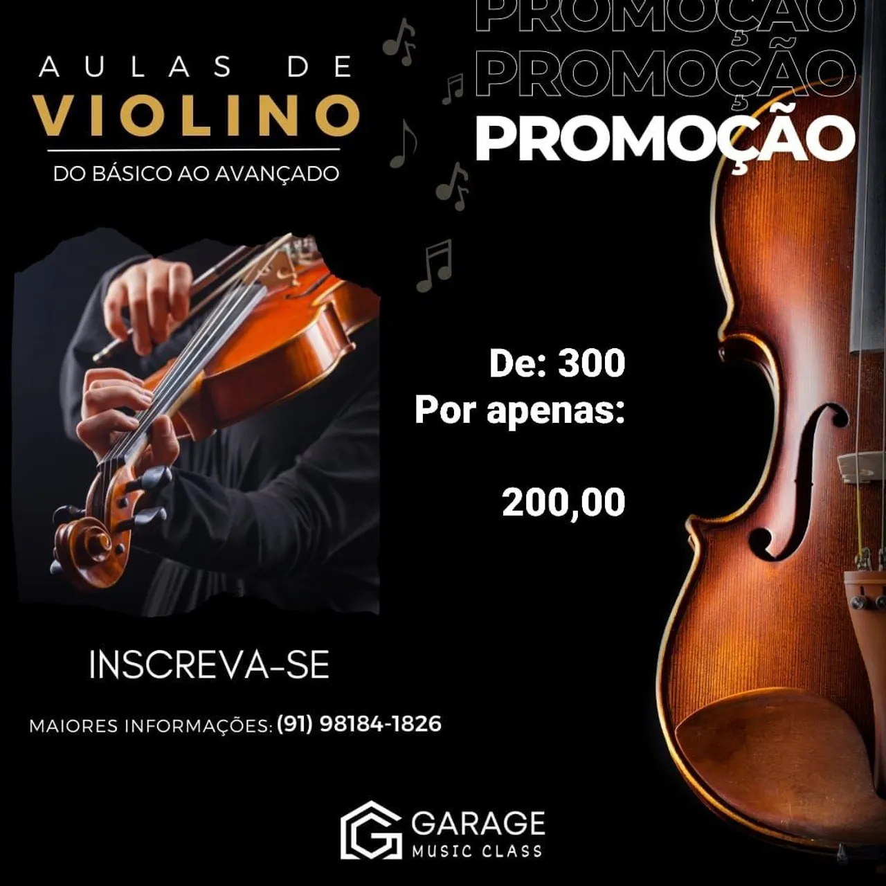 Aulas de violino