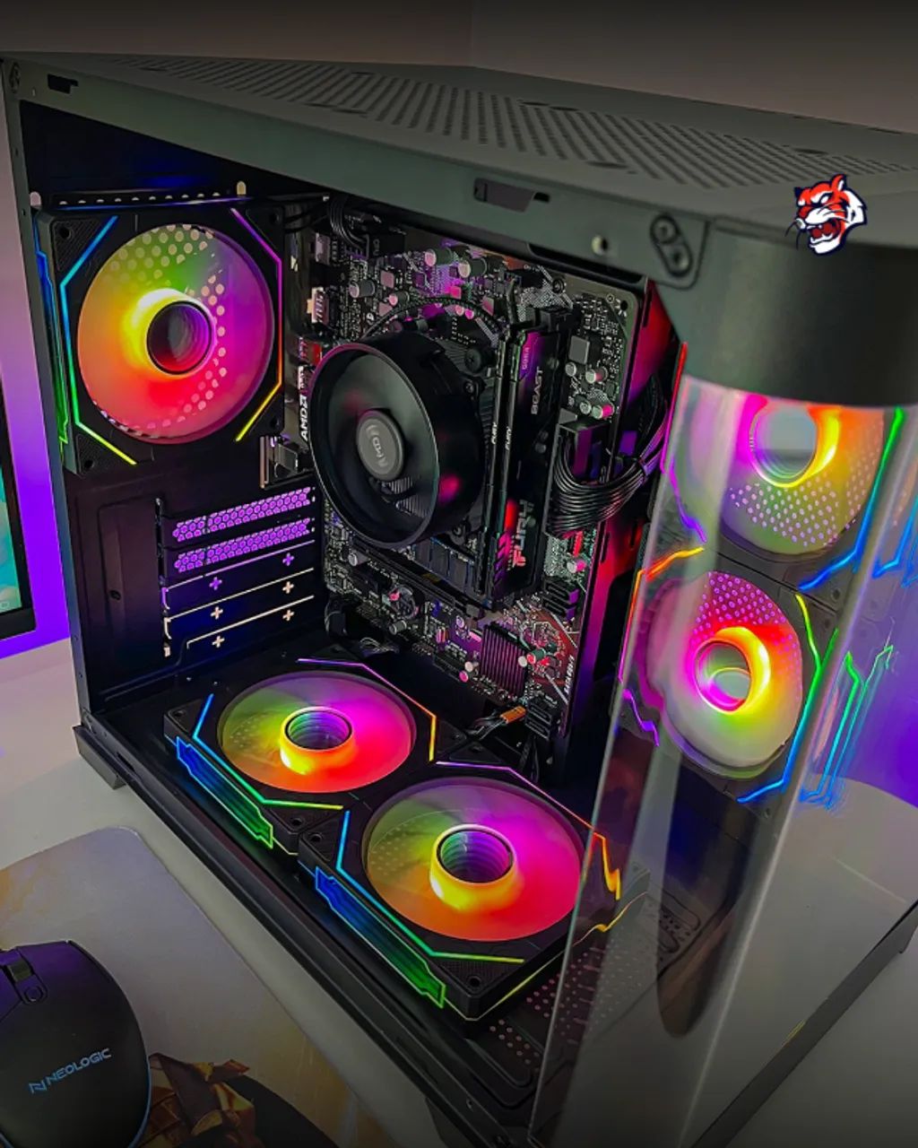 Pc Gamer completo Ryzen 5 5600g na Melhor Loja de Belém 1 ano de garantia - Foto 2
