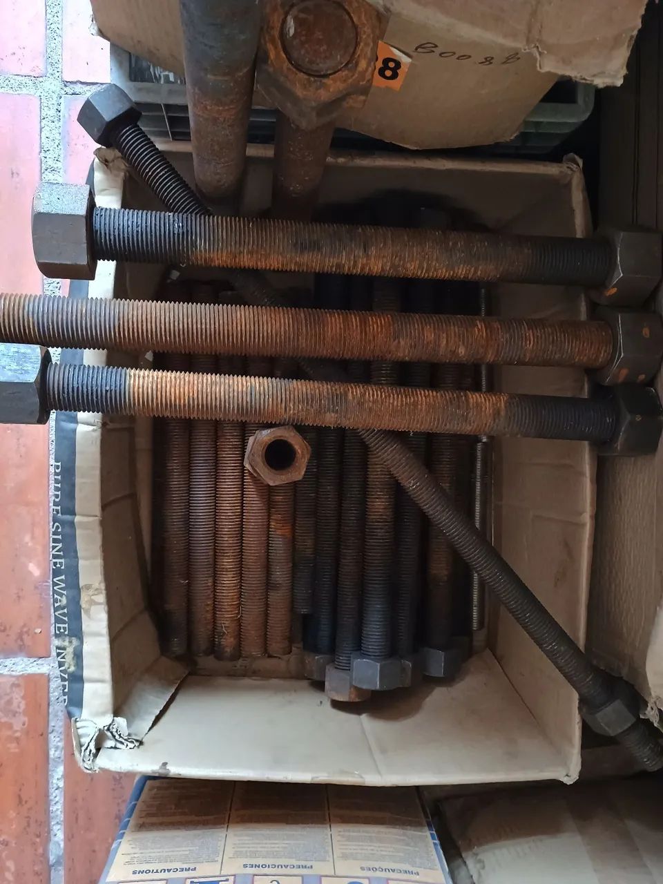 Barra roscada aço B7 1.1/8 polegadas 