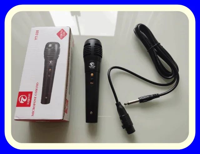 Microfone (Novo) - com Fio Kaipitan YT-338