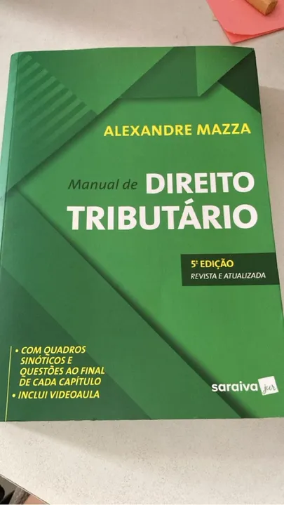 Manual de Direito Tributário - 5ª Edição - Alexandre Mazza
