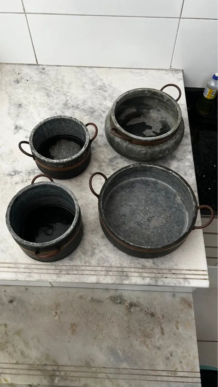 Título: Panelas de Pedra Sabão - Diversos Tamanhos e Capacidades - Foto 2