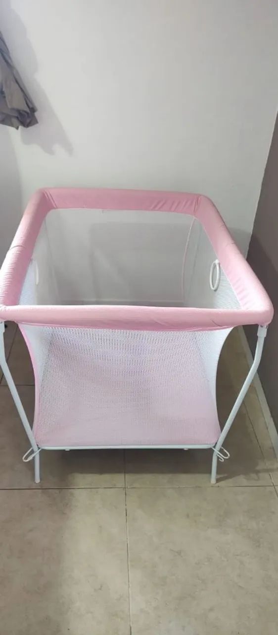 Cercadinho Rosa para Bebê