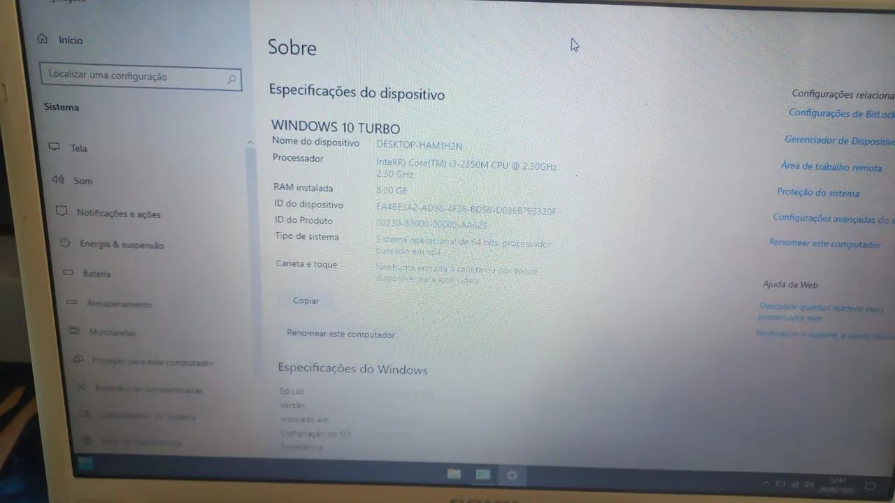 Notebook VAIO - Tela Vibrante 15 polegadas  - Foto 2