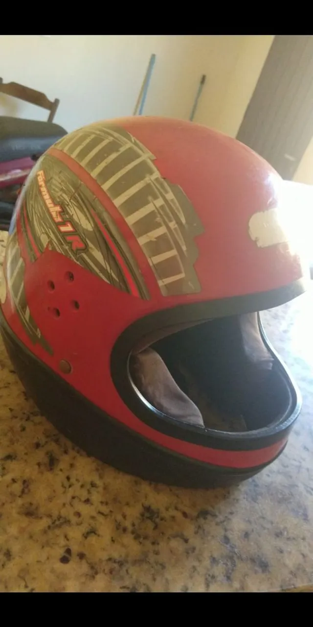 Capacete Formula 1 TR Vermelho