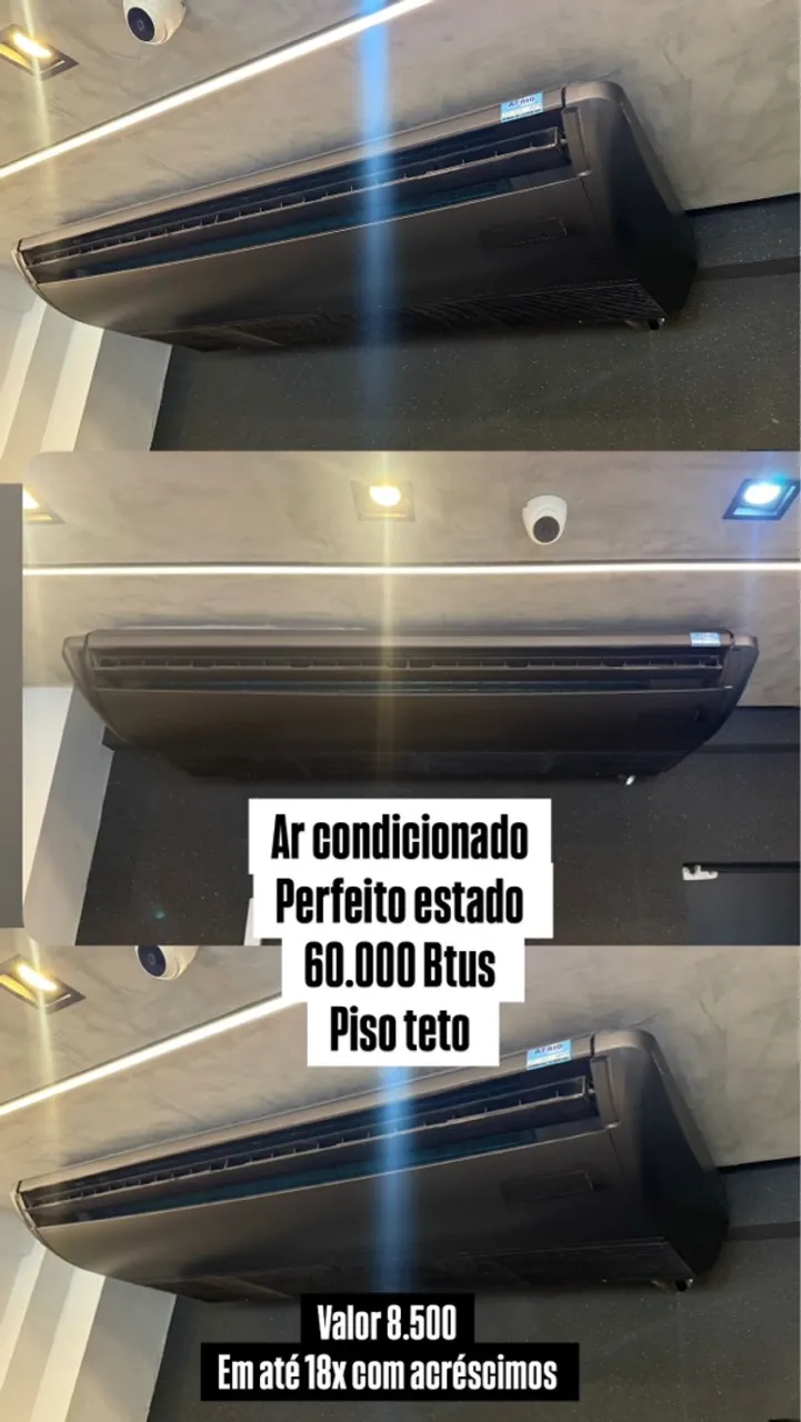 Ar Condicionado Piso Teto 60.000 BTUs
