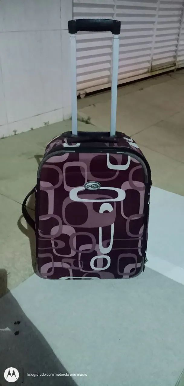 Mala de bordo com Rodinhas