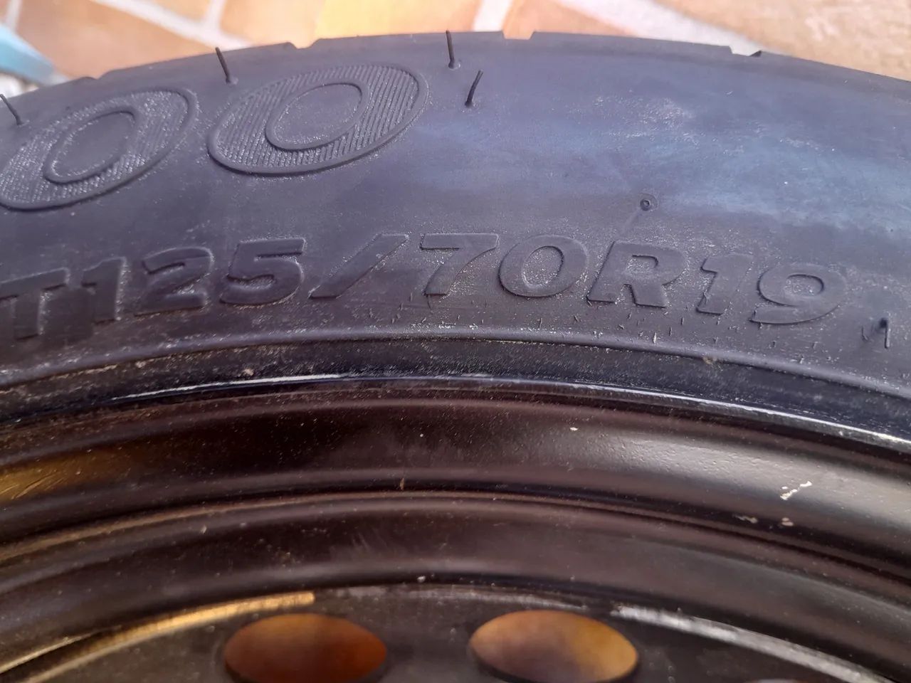 Estepe fino aro 19,furacão 5x112,audi ou Mercedes benz  - Foto 2