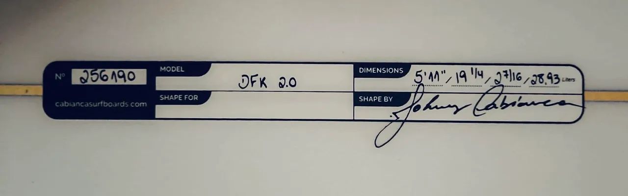 Prancha Surf Cabianca DFK 2.0 em Ótimo Estado - Foto 3