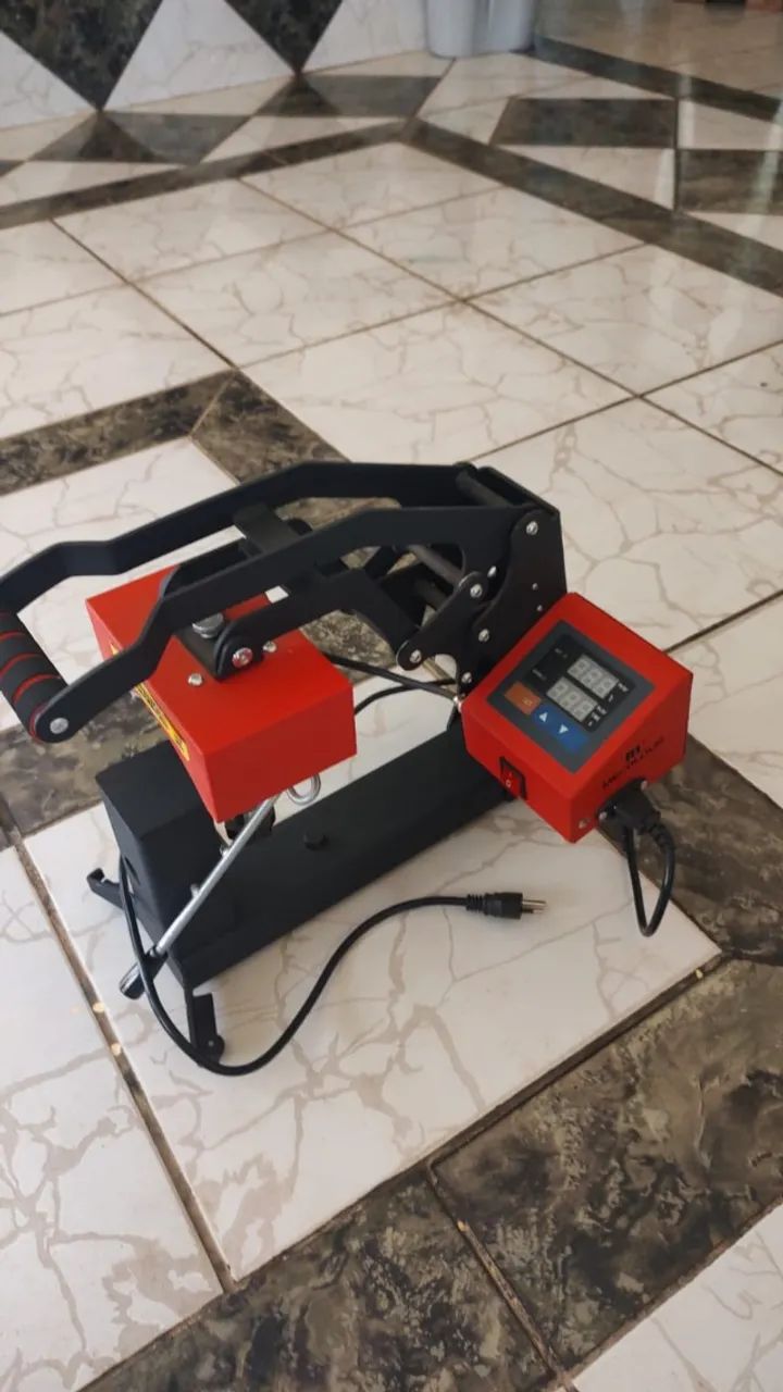 Prensa Para Boné Térmica - Sublimação - Foto 2