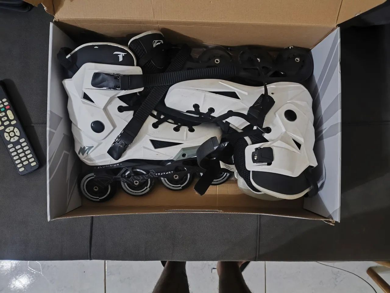 Patins Traxart Revolt Branco  - Foto 3