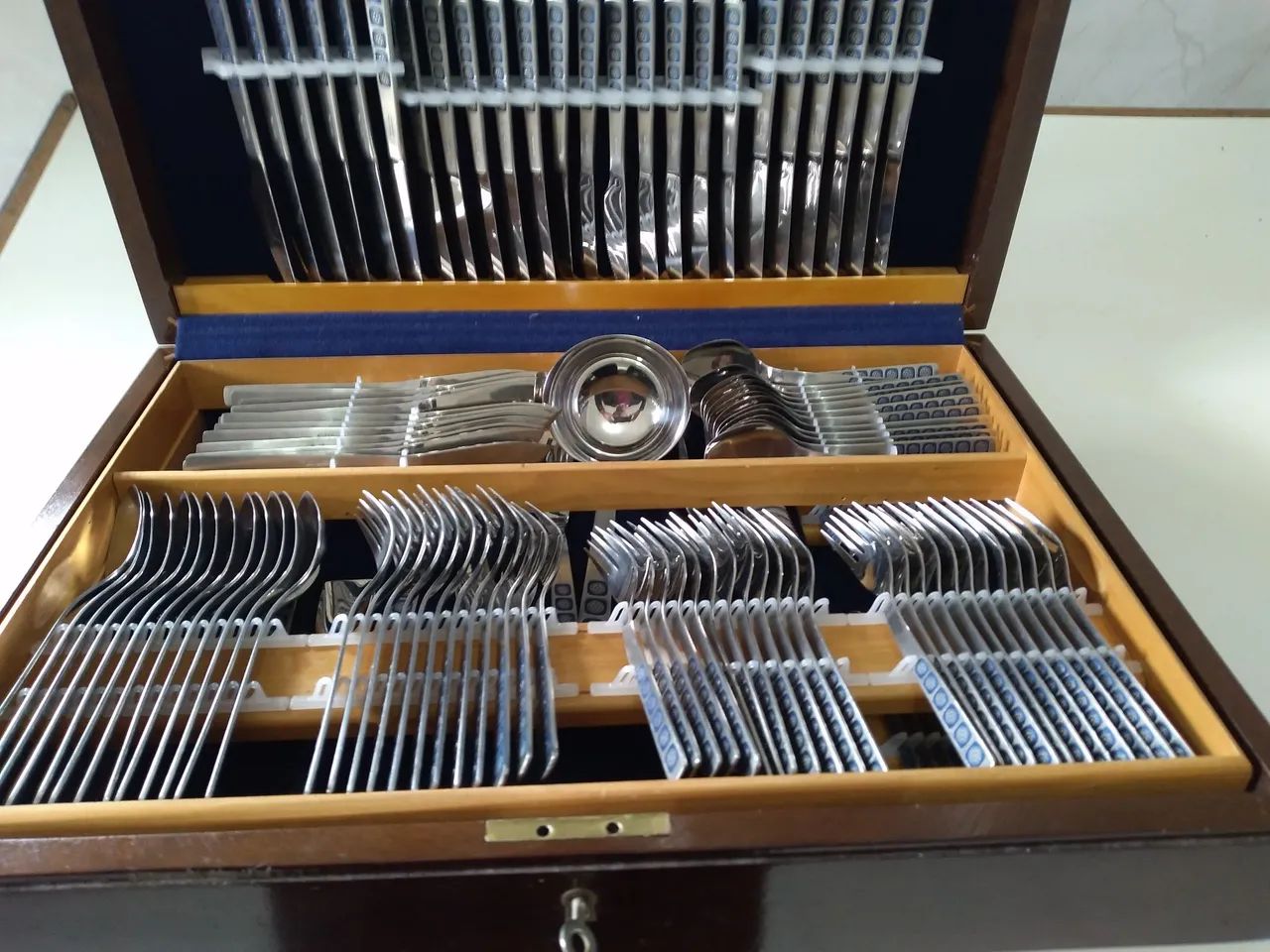  FAQUEIRO INOX PURO 131 PEÇAS 