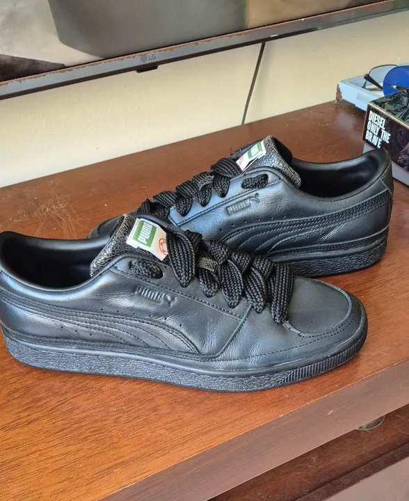 Tênis Puma Suede Leather Black X rhuigi