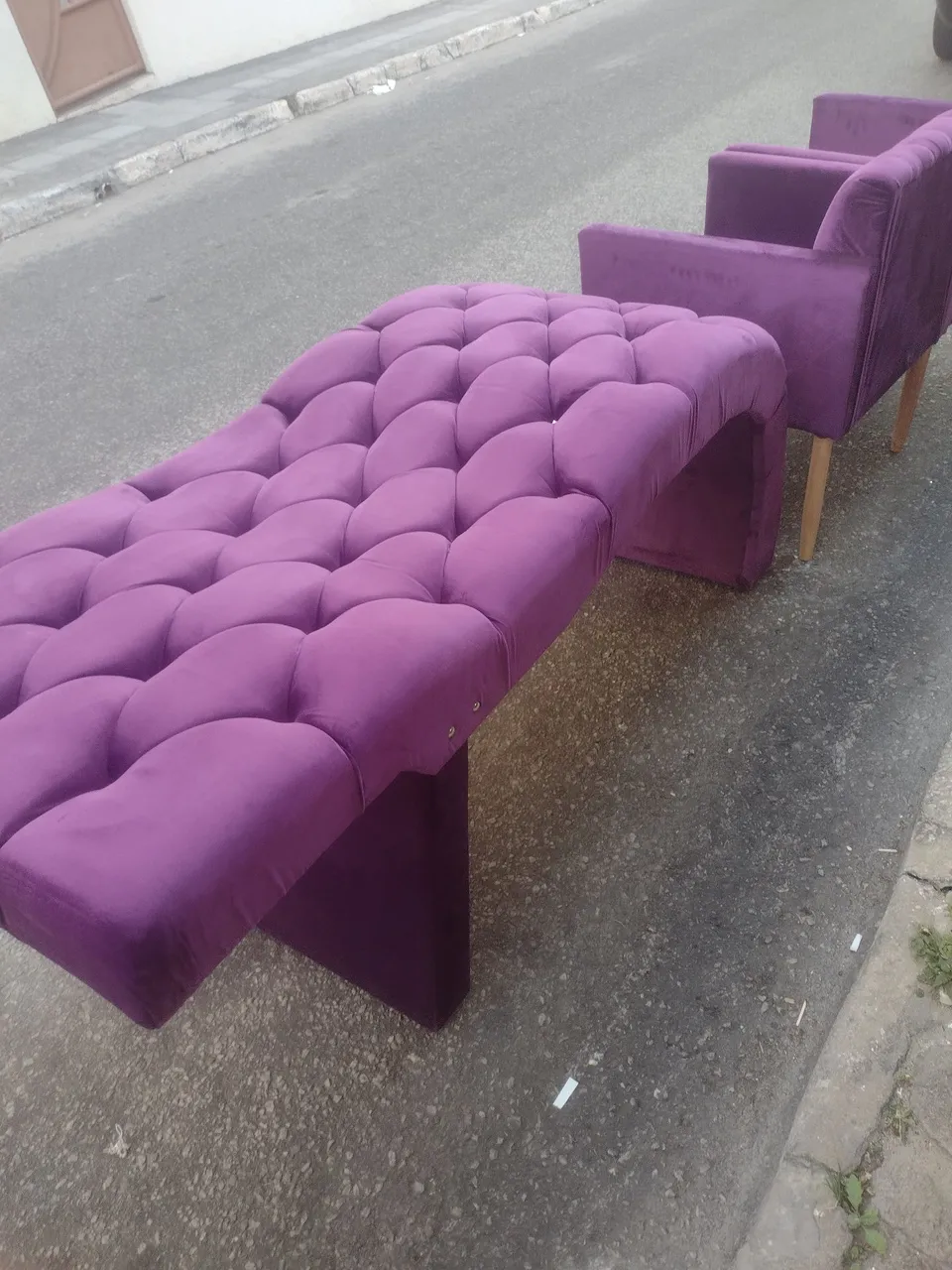 Conjunto maca e poltrona a pronta entrega!