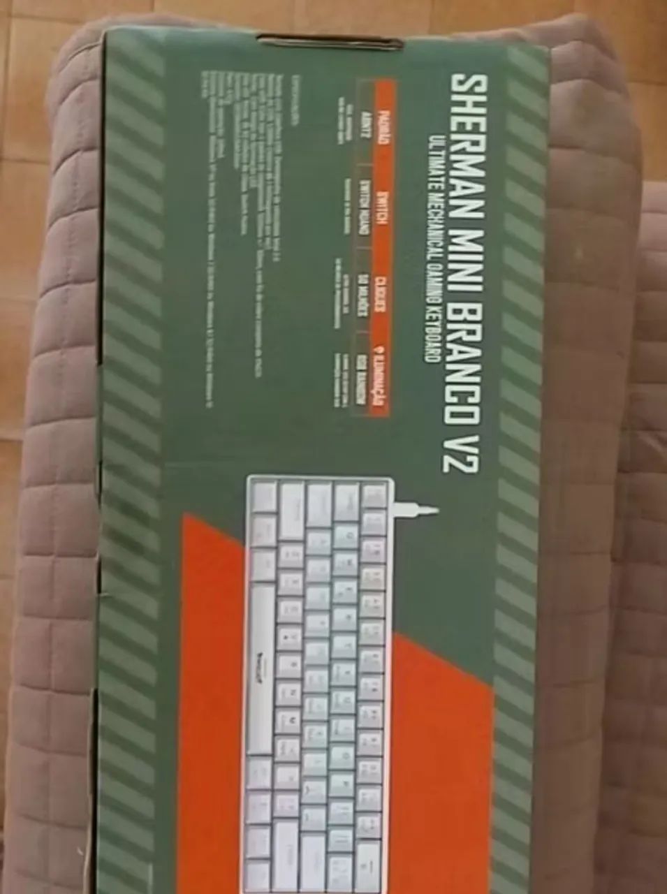 Teclado Mecânico 60% TGT Sherman V2 Branco - Novo, Lacrado e Premium - Foto 4