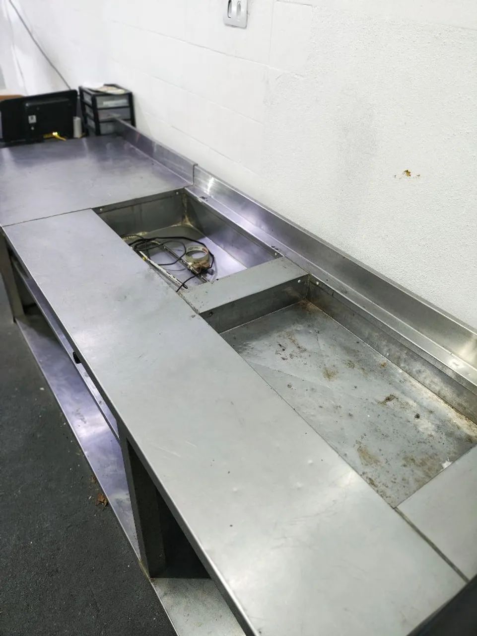 Bancada de Inox condimentadora - Foto 2