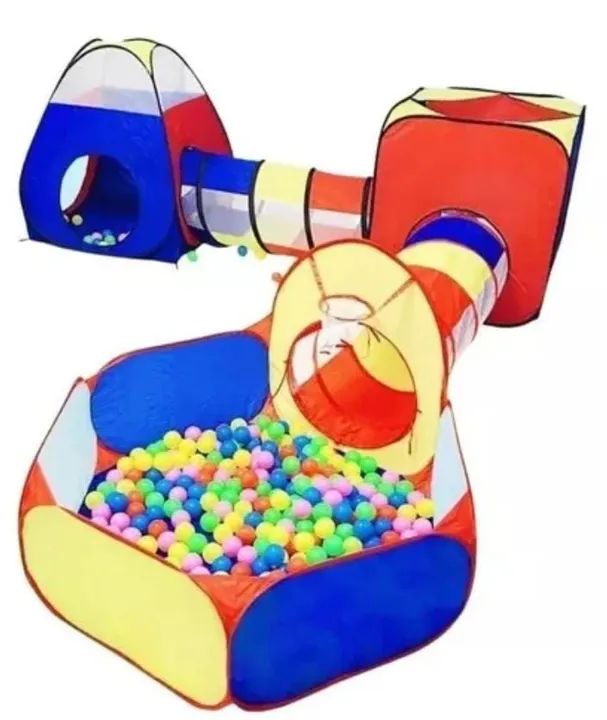 Tenda Infantil Túnel Brinquedo Casinha - Foto 3