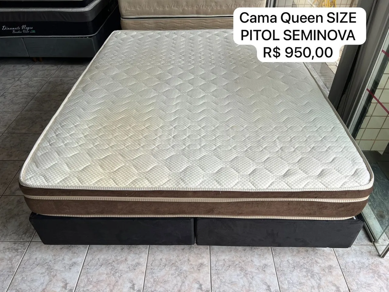Cama Queen Size PitoL Semi-Nova