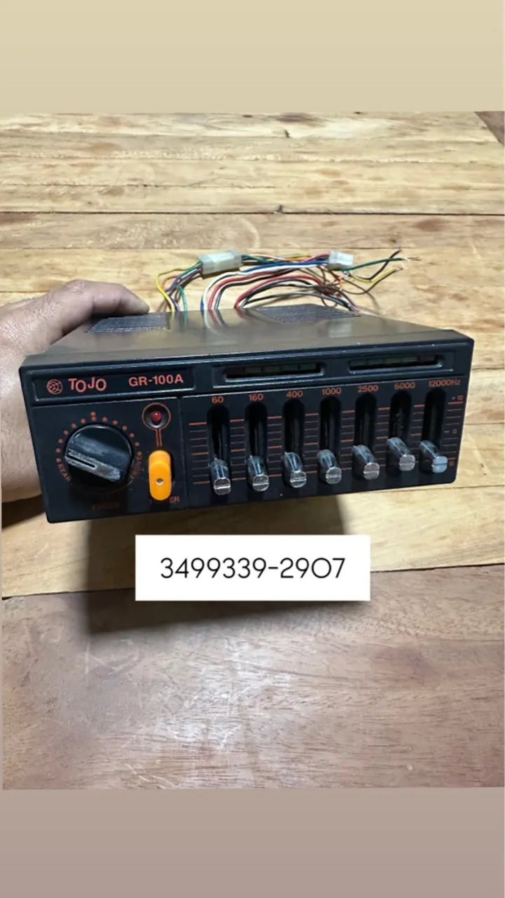 Amplificador equalizador TOJO GR-100