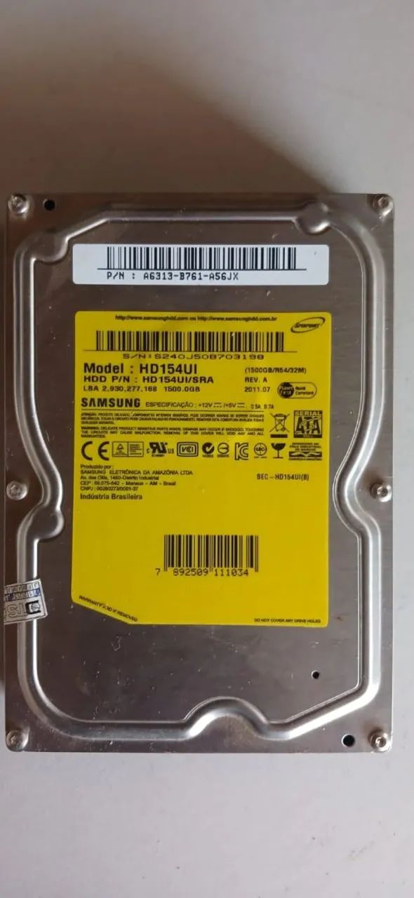 HD Samsung 1.5TB HD154UI64374419975041120