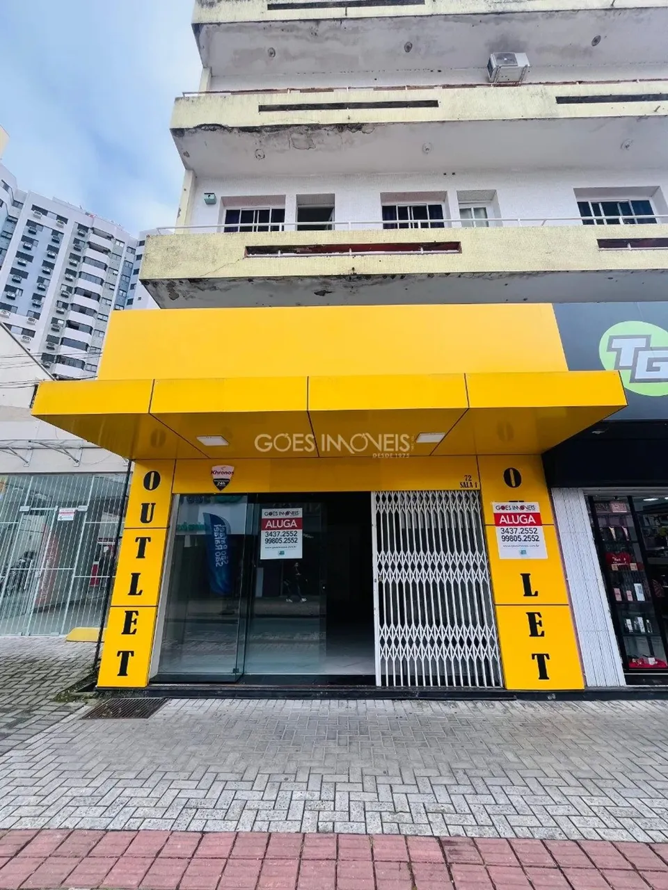 Sala Térrea para Aluguel no Centro - Criciúma
