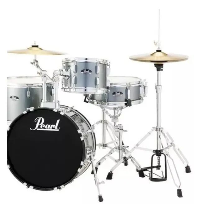 Bateria Pearl Roadshow Drums Percussão Sem Pratos - Foto 3