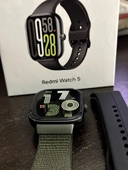 Redmi Watch 5 Xiaomi GPS integrado e saúde no pulso Tela AMOLED com visual refinado