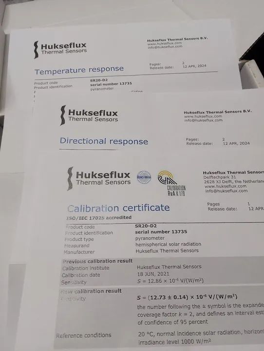 Piranometro Hukseflux SR20  - Foto 4