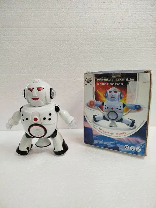 Robô Brinquedo Infantil - Dance e Gire 360°