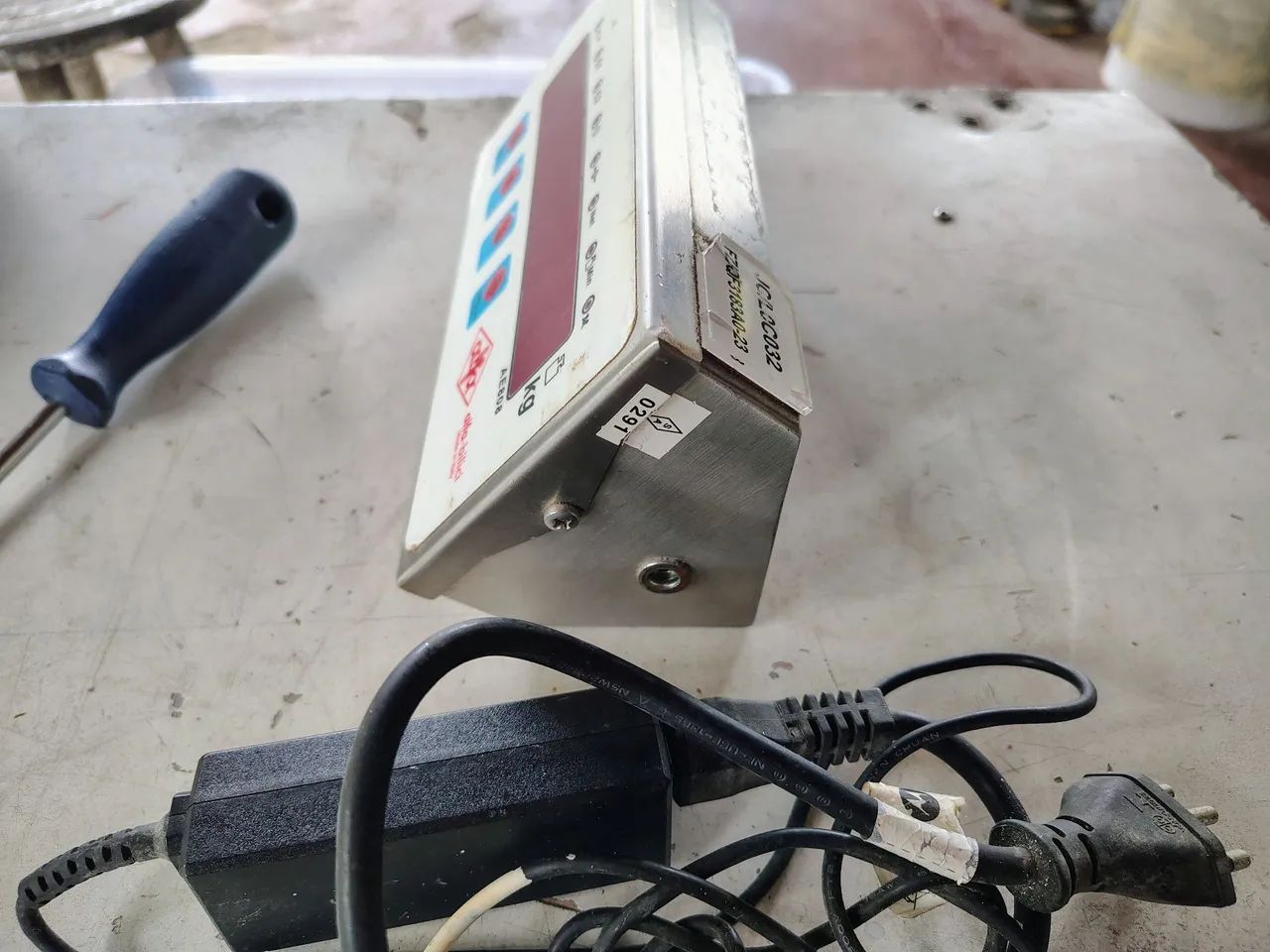 Balança Digital Alfa-bilici AE808 sucata  - Foto 3