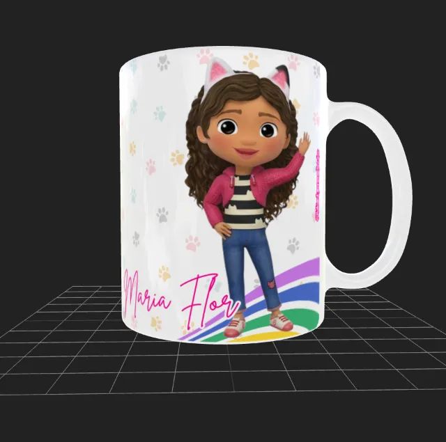 Caneca Personalizada- A Casa Mágica da Gabby - Foto 2