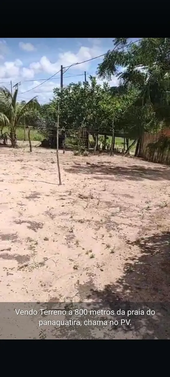 Vendo Terreno no a 800 metros da praia do panaquatira