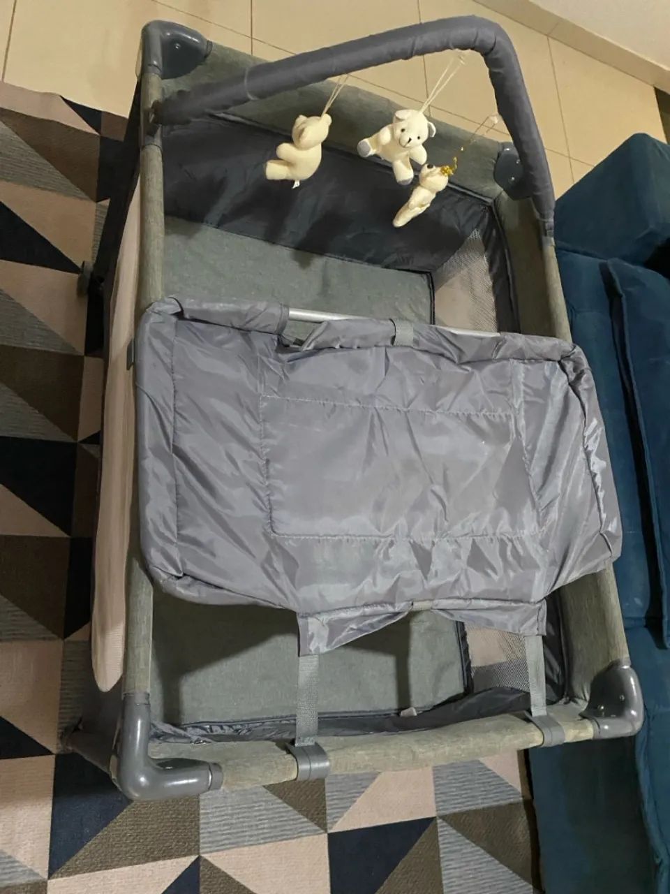 Berço portátil para bebê - ideal para viagens! - Foto 3